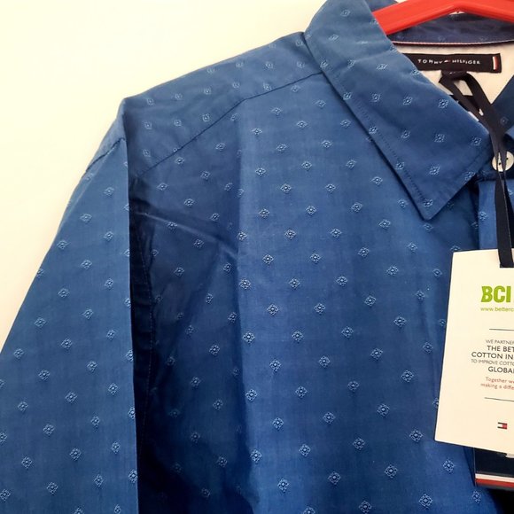 Men's Button Down Dress Shirt,  Size XXL - Picture 4 of 7